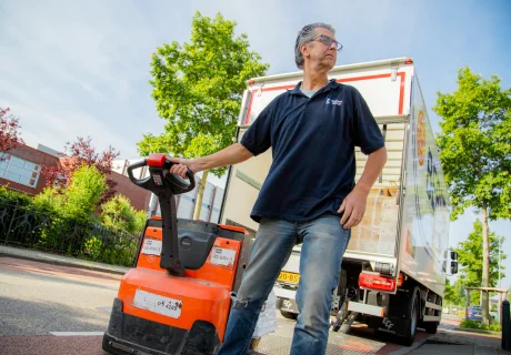 Pallet transport Benelux