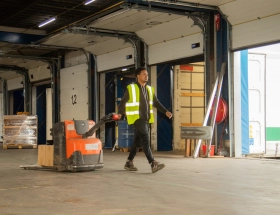 Pallet transport Great Britain